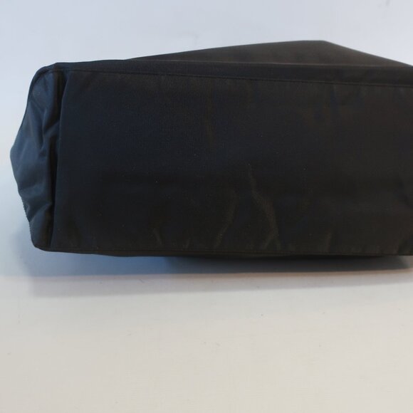 Authentic Womens Prada Milano (25) Brown Nylon Shoulder Travel Tote Handbag - Picture 10 of 16